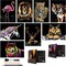 Animal Series Rainbow Scratch Art Set – 8 A4 Scratchboards with 4 Tools – Unicorn, Flamingo, Cat, Deer, Lion, Tiger, Leopard, Wolf – Crafts for Kids & Adults (Animal Series)